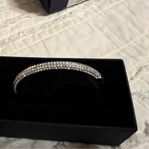 Swarovski crystal bangle - medium